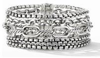 David Yurman Sterling Silver Bracelet 202//117