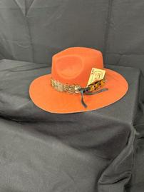 Rust Felt Ladies Hat 202//269