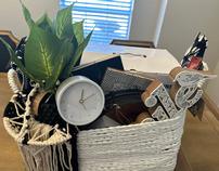Homegoods Basket with Home Scenting Machine 202//158