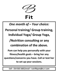 One Month of Health and Fitness by Pam Lewis 202//261