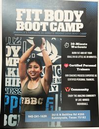 6 Month Membership to Fit Body Boot Camp Sunnyvale 202//263