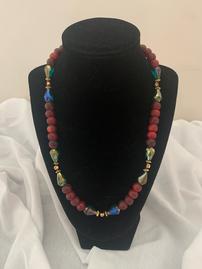 Red and Green Necklace 202//269