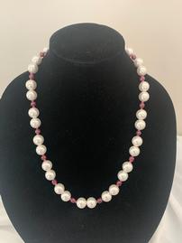 Pearl and Ruby Necklace 202//269