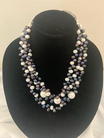 Fresh Water Pearls & Mother of Pearl Necklace 202//269