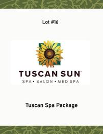 Tuscan Spa Package 202//262