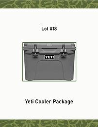 Yeti Cooler Package 202//262