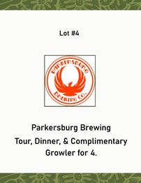 Parkersburg Brewing Tour with Transportation 202//262