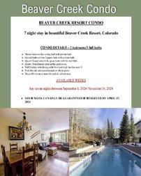 Experience Beaver Creek with the Family 202//253