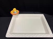 Glory Haus Square Ceramic Serving Platter 202//152
