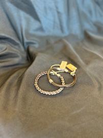 Duet Brown Leather Silver Hook Bracelet 202//269