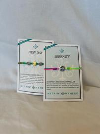 2 Bracelet Set: Serenity + Rainbow Blessing 202//269