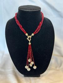 Crystal Heart Y Necklace 202//269
